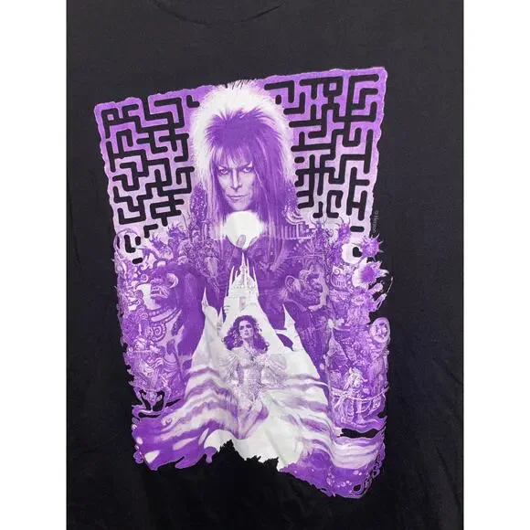 Labyrinth  (David Bowie)Tee Shirt XL Jr - Picture 3 of 3